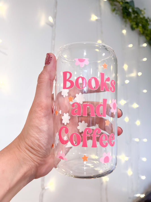 Books and Coffee cup
