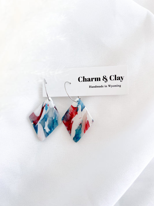 The Memorial Day earring